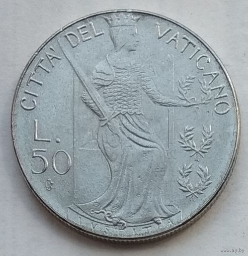 Ватикан 50 лир 1980 г.