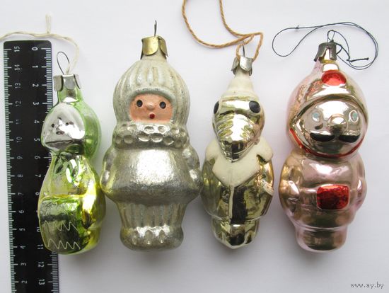 Все лоты с рубля.Елочные игрушки.Сказки.СССР.