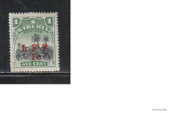 Либерия-1916,(Мих.142)  *  ,  Стандарт, Надп. LFF
