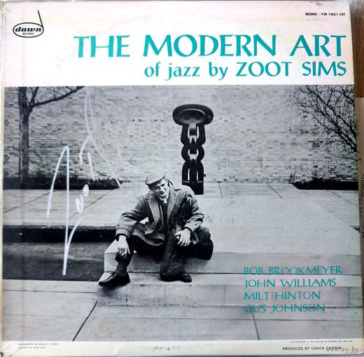Zoot Sims The Modern Art с автографом Japan 1977 NM