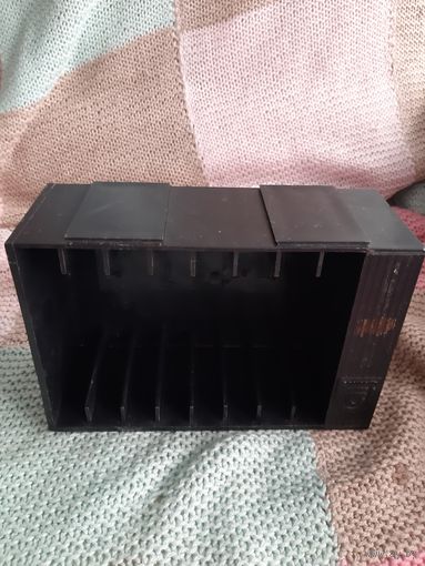 Контейнер для компакт кассет. СССР.