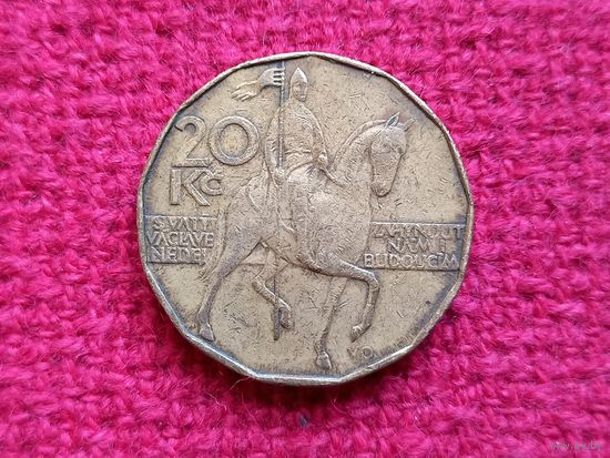 Чехия 20 крон 1993 г.
