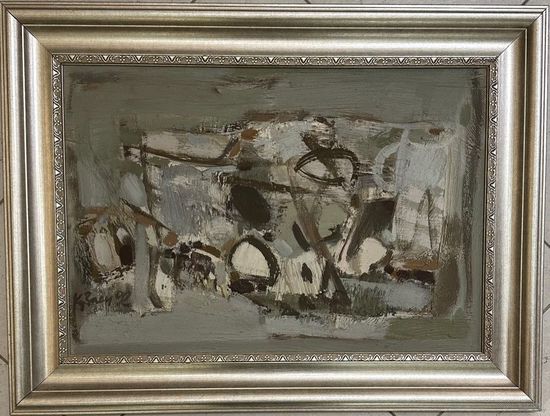 Кузнецов А.В. Холст, масло, 1992г. Размер 55х38 см.