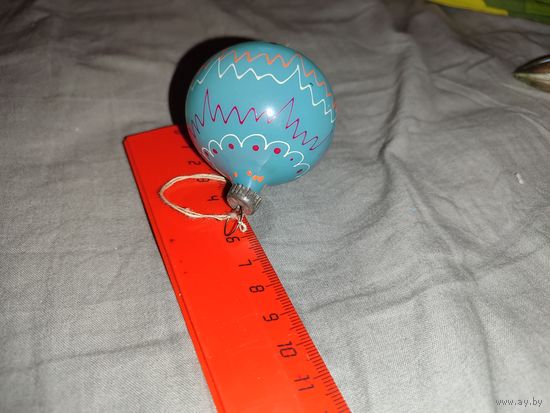 Елочная игрушка СССР. Шар.