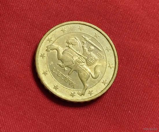 Литва. 10 евроцентов 2015