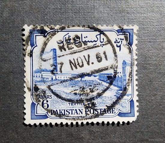 Марка Пакистан 1955 год 8 лет Независимости