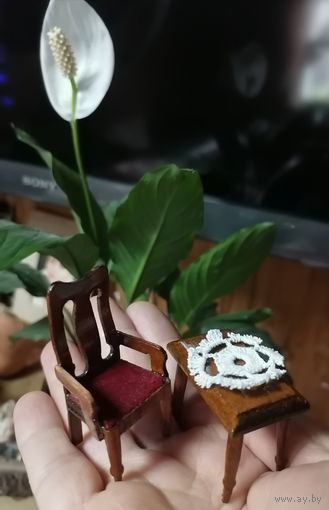 Мебель для кукол в миниатюре, пупсики Гдр. Цены в описании