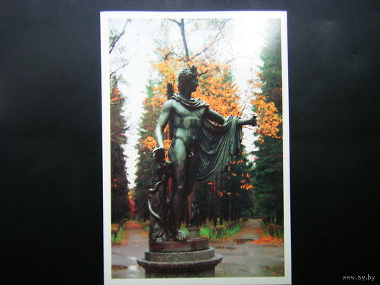 Открытка из СССР 1989г. Павловск. Формат 19х13 см. 7