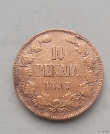 10 пенни 1907 года