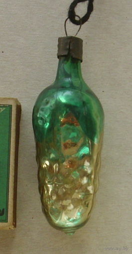 Ёлочная игрушка. Шишка. Ю-10.