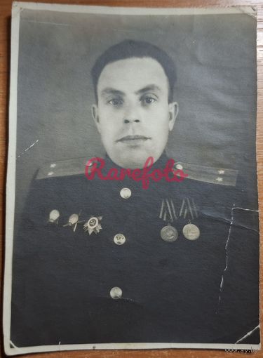 1945 Военный с наградами