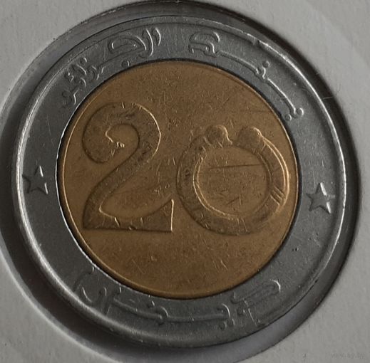 Алжир 20 динаров, 2004