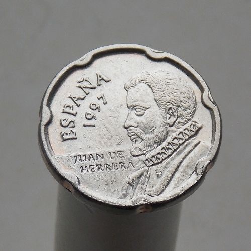Испания 50 песет 1997 Хуан де Эррера