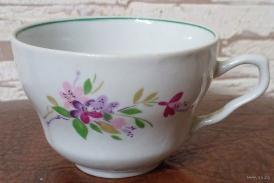 Чашка для кофе, чая эпохи СССР. Барановский фарфоровый завод (Барановка). 1970-1991 гг.