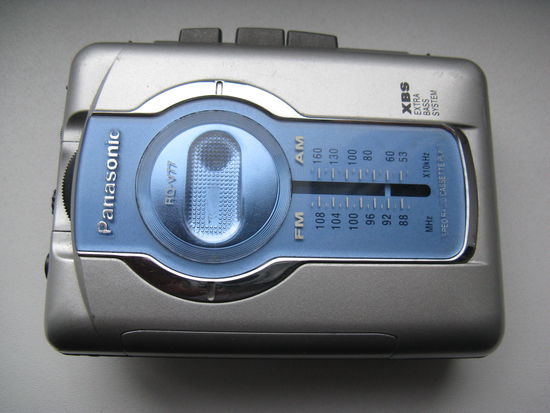 Кассетный плеер с радио PANASONIC
