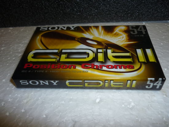 Аудиокассета SONY CDit II. 54. Chrome