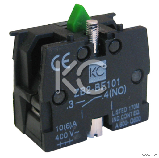 Блок контактный (дополнительный контакт) ZBE-101 1NO для LAY5 КС