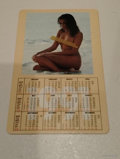 Календарик ню, 1990-1991.италия