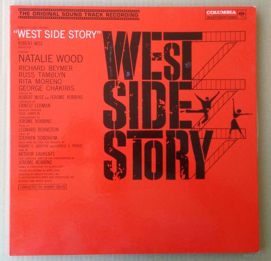Leonard Bernstein - West Side Story (The Original Sound Track Recording)(USA 1961 LP винил)