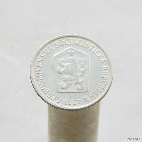 Чехословакия 10 геллеров 1967