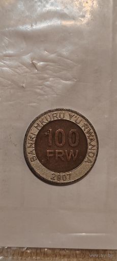 Руанда 100 франк 2007