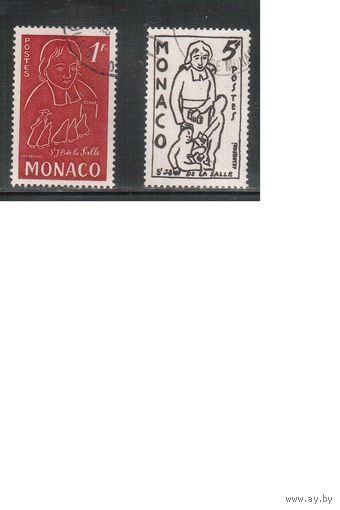 Монако-1954(Мих.476-477)   гаш.  , Религия,