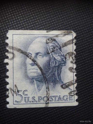 США. Д.Вашингтон. 1962г. гашеная