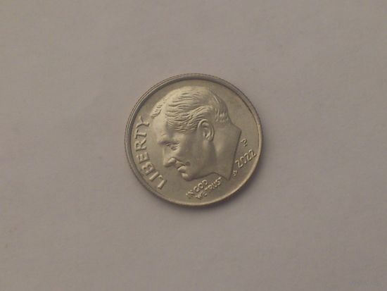С 1 руб. 10 центов  ДАЙМ США 2022 года P ...27