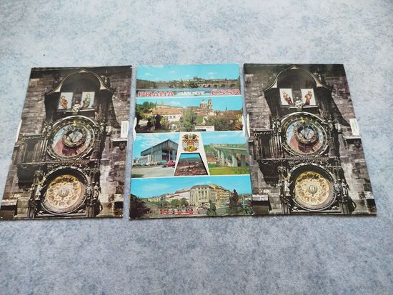 Календари ЧССР 3-шт. 1985-1990