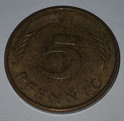 ФРГ 5 пфеннигов 1990