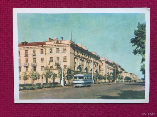 Гомель. Улица Комсомольская. Ананьины 1960 г. Чистая.