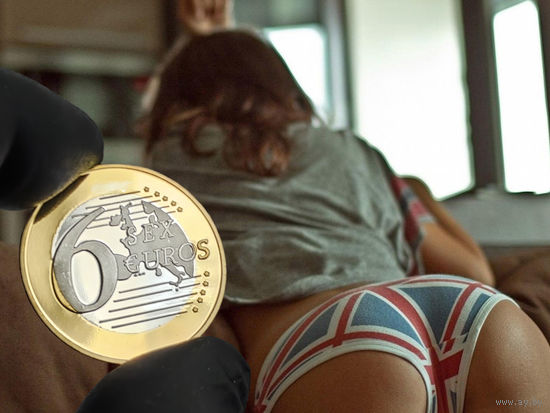 Монетовидный жетон 6 (Sex) Euros (евро). #32. Торг