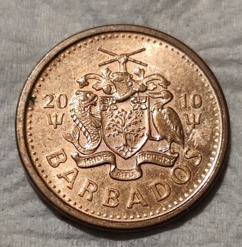 Барбадос 1 цент, 2010 (14-8-19)