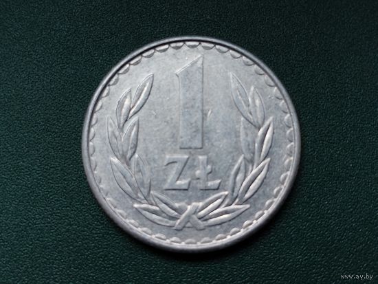 1 злотый Польша.