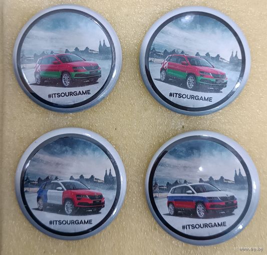 Автомобили 4 значка