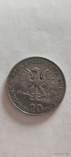 Польша 20 злотых 1976