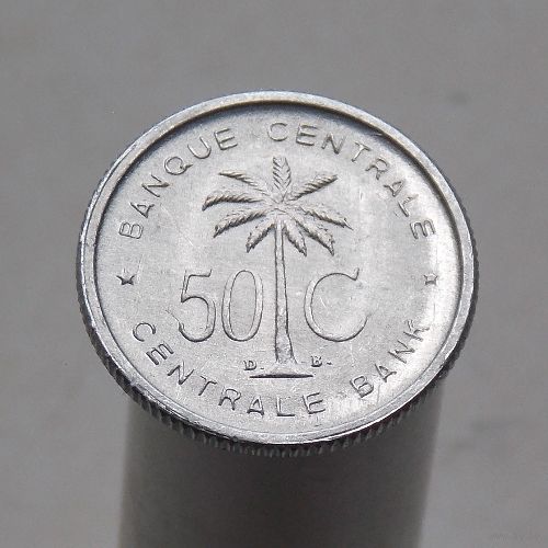 Руанда - Урунди Подопечная территория ООН 50 сантимов 1954