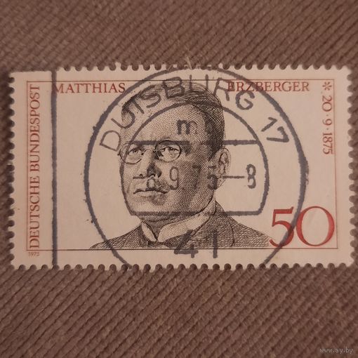 ФРГ 1975. Matthias Brzberger