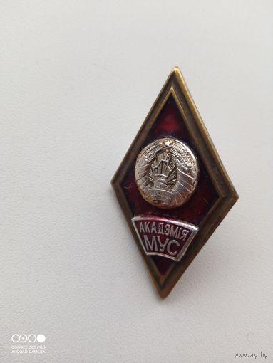 Знак МВД РБ Академия