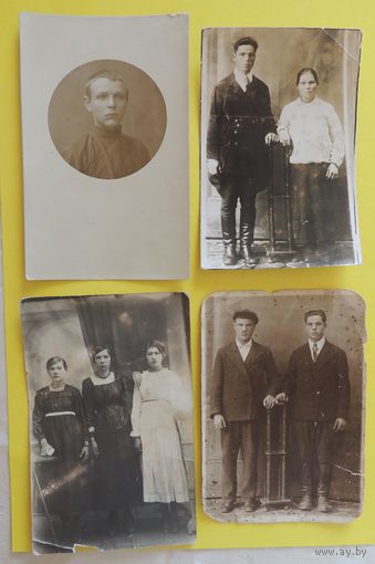 Фото "Портреты", Зап. Бел., 1920-1930-е гг.