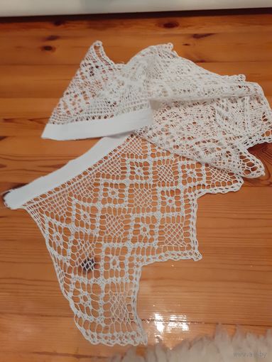 Кружево, подзор 2м на 25 см, винтаж, 50е