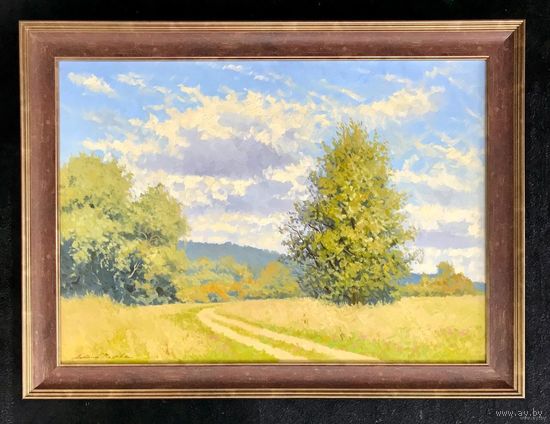 Вырво А.А. "Теплый день сентября", 2020 год; 50/70 см.