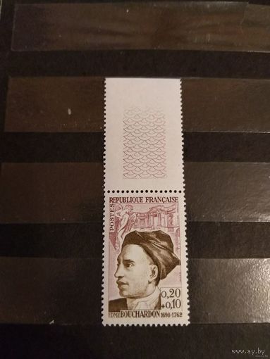 1962 Франция персоналии чистая клей MNH** с полем (4-7)