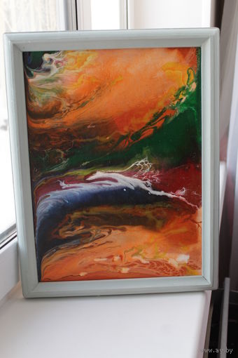 Интересная картина "Музыка цветов" Владимир Маскин