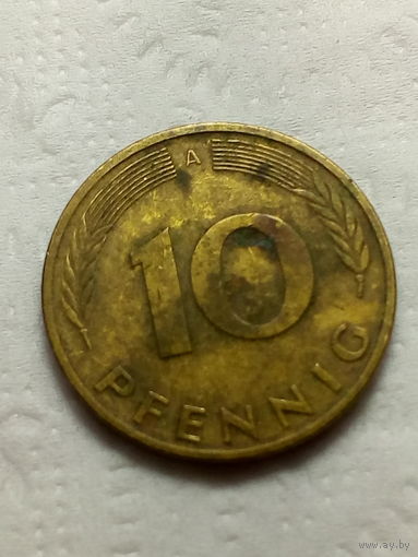10 пфенниги  ФРГ 1993 A год