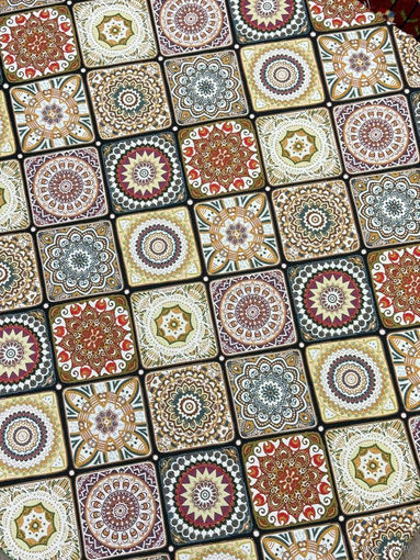 Гобеленовая ткань, с рисунком, в технике Уильяма Морриса