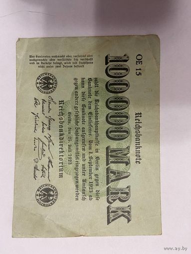 100000 марок
