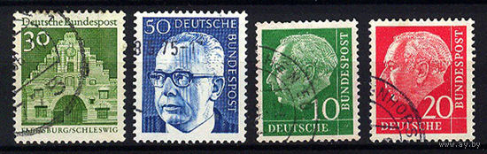 1954-1966-1970 Германия.