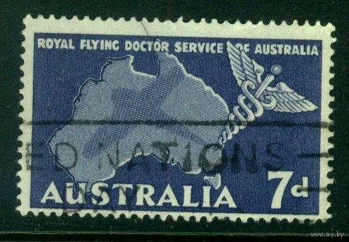Австралия - 1957 [Mi. 277] Гашеная (AU04)