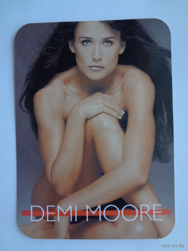Календарик 1999 г. Деми Мур.